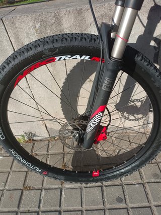 Bicicleta RockRider 560 Monoplato Roja
