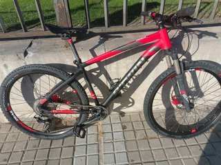 Bicicleta RockRider 560 Monoplato Roja