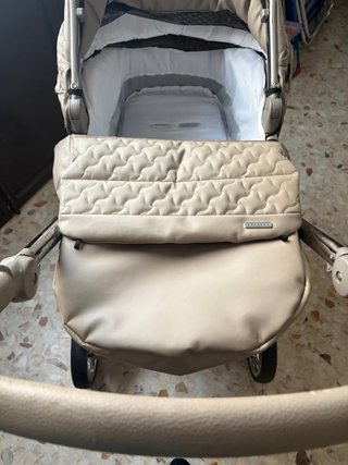 Passeggino Bebecar Pelle Beige 2020