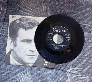 45 giri Alberto Lupo Io ti amo
