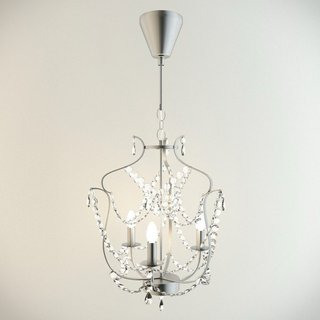 Lámpara araña de techo Ikea Kristaller