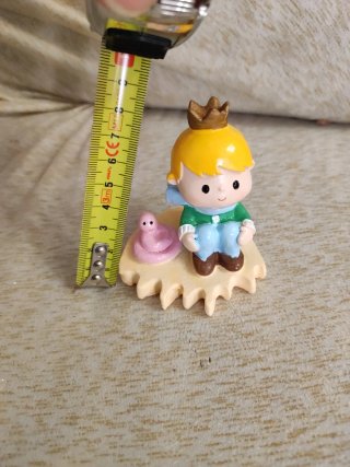 Figura El Principito con serpiente