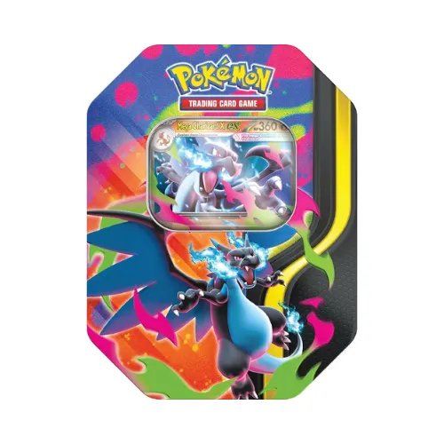 Mega Charizard X EX Lata Metálica Pokémon TCG