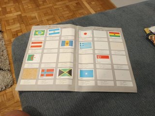 Colección Cromos Banderas del Mundo