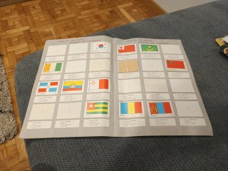 Colección Cromos Banderas del Mundo