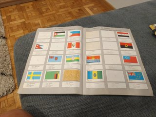 Colección Cromos Banderas del Mundo