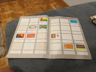 Colección Cromos Banderas del Mundo