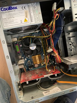 Ordenador PC Sobremesa NOX Negro