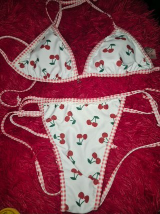 Bikini de Cerezas Talla Única