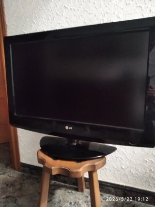 Televisión LG Negra