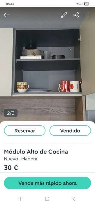 Módulo Alto Cocina