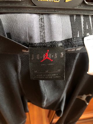 Mallas Jordan Negras Hombre