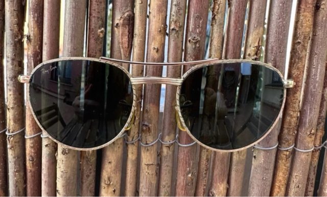 Gafas de sol Ray Ban ROUND W1754 B&L VINTAGE US