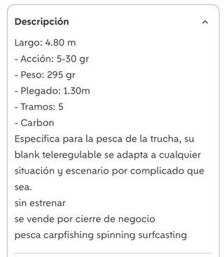 Caña de pesca Teknos Trout AD 4800