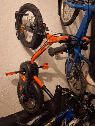 Bicicleta Btwin 14 Naranja Robot