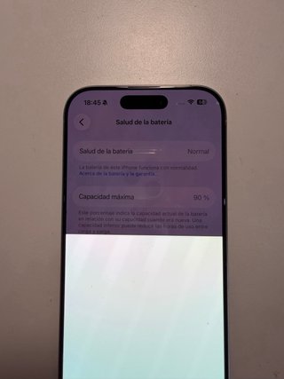 iPhone 16 Pro 256GB Negro - Pantalla Dañada