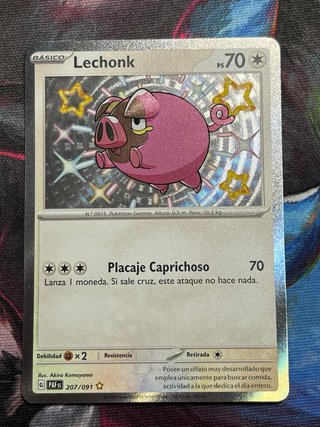 Lechonk 207/091 ES Shiny NM