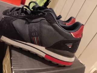 Sneakers uomo Navigare nere e rosse