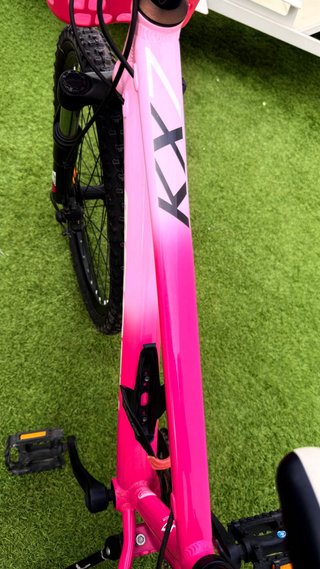 Bicicleta Monty KX 24” rosa MTB infantil