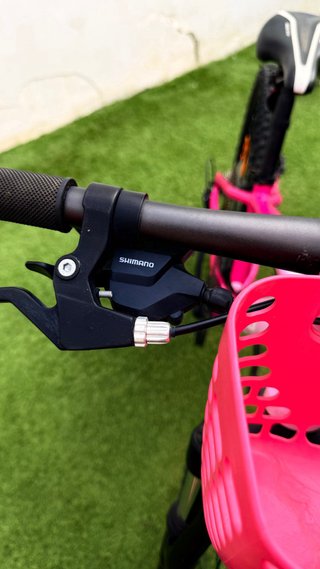 Bicicleta Monty KX 24” rosa MTB infantil