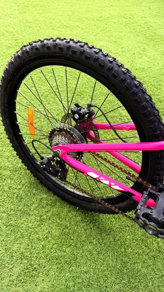 Bicicleta Monty KX 24” rosa MTB infantil