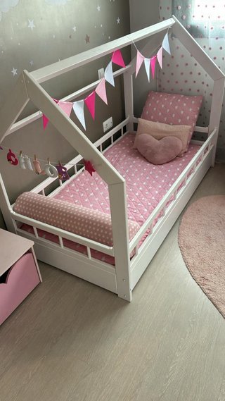2 Camitas Infantiles Estilo Casita