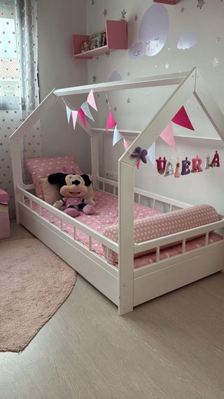 2 Camitas Infantiles Estilo Casita