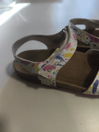 Sandalias Geox Niña Talla 37 Multicolor