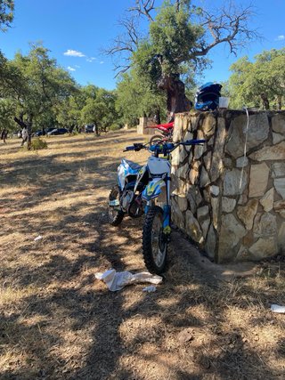 Pit Bike Dorado 125cc Motor Recién Hecho