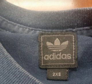Adidas Originals,  T-Shirt Donna  Vintage. XS