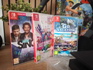 Pack Nintendo Switch nueva: Ring Fit + 4 juegos