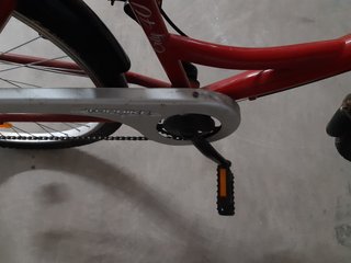 Bicicleta City 40 Roja Manillar Regulable,no envio