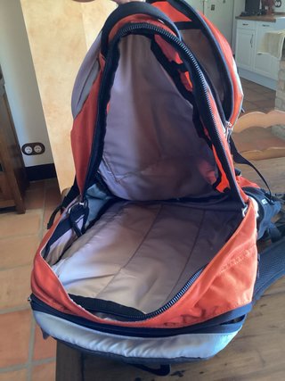 Mochila The North Face Box Shot Naranja/Gris, 30 l