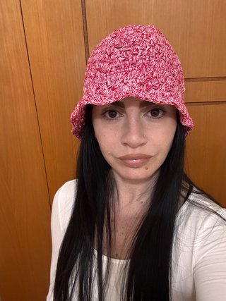 Cappello pescatore uncinetto cotone