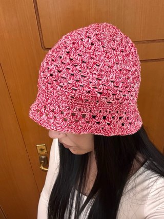Cappello pescatore uncinetto cotone