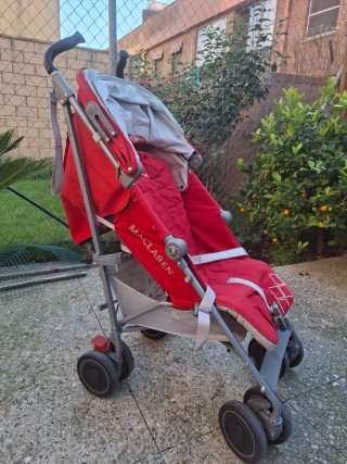 Silla de paseo Maclaren Techno XT roja