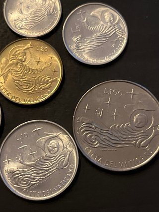 Vaticano 1969 serie de 7 monedas SC