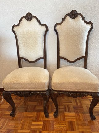 6 Sillas + sillón comedor