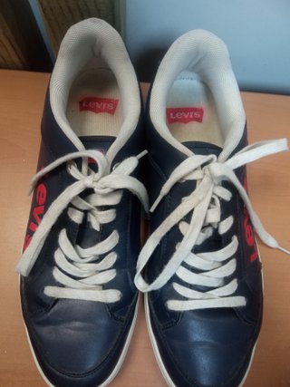 Zapatillas Levi's Aart Novelty Azul/Rojo