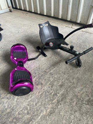 Hoverboard Morado Brillante