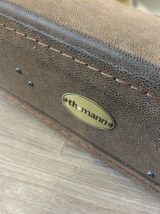 Estuche Guitarra Marrón Vintage