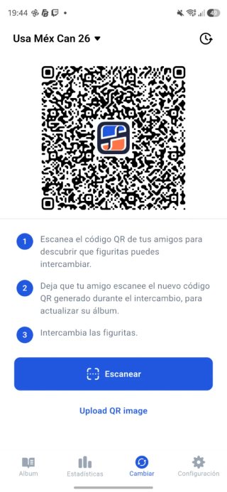 Cambio  cromos mundial 1x1