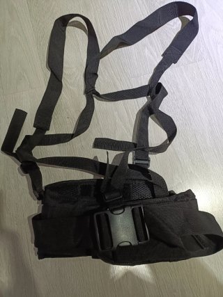 Cinturón táctico negro