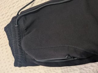 Pantalón jogger chico negro