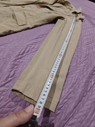 Chaqueta beige mujer