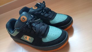 Zapatilla Champion Foul Play Skate Negra/Verde