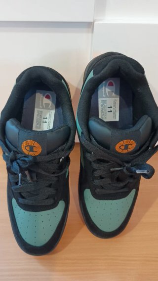 Zapatilla Champion Foul Play Skate Negra/Verde