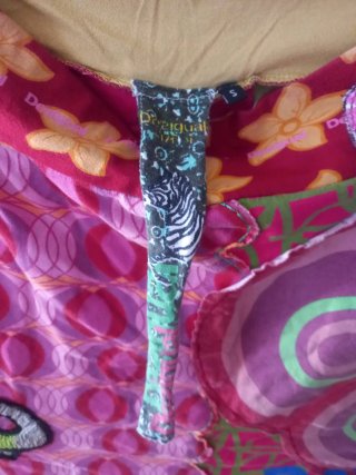 Falda Desigual multicolor