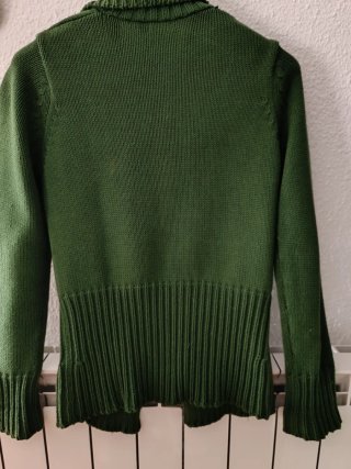 Chaqueta de algodón TRUCCO verde Talla M