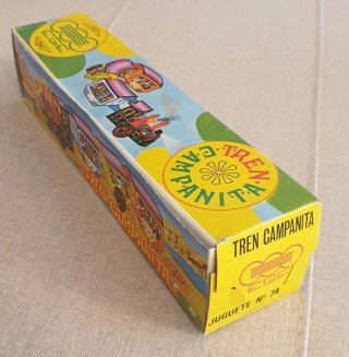 Tren Campanita de hojalata litografiada (CON CAJA)